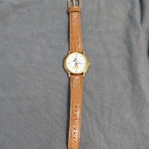 1980's Lorus Rotating Mickey Through the Years Vintage Mickey Mouse Watch